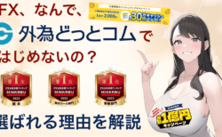 はじめてのFXは外為どっとコム！初心者から上級者まで選ばれる理由【総額1億円キャンペーン実施中】