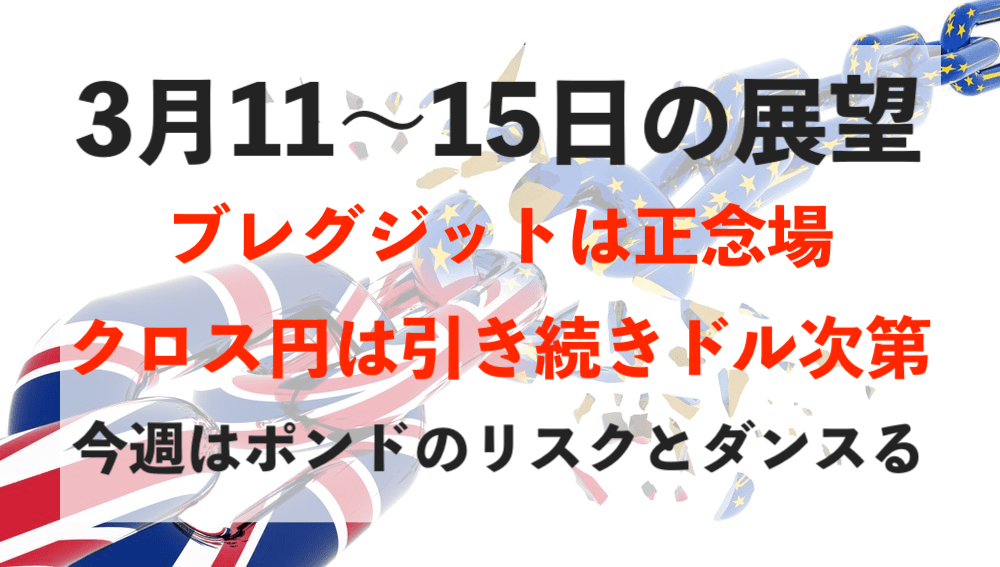 【ブレグジット】英議会はいよいよ選択の時!今週の相場見通し&トレード戦略まとめ【3月11〜15日】