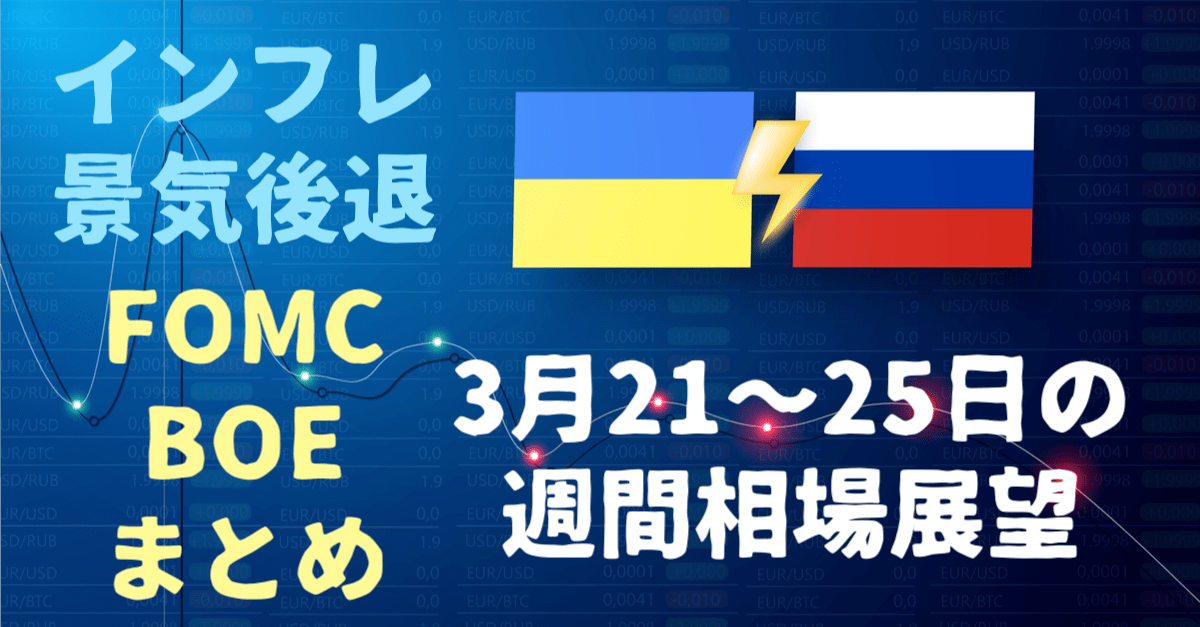 米国株 Fomc Boeイベントから見る市場の懸念について やはりインフレが 3月21 25日の週間相場展望 普通の主婦ゆきママがfxと株 をシストレで攻略するブログ