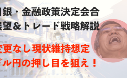 【現状維持】日銀イベントは押し目狙い！レートとタイミングに注意【12月19〜20日の為替トレード戦略】
