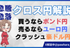 【クロス円解説】売るならユーロ円、買うならポンド円、クラッシュなら豪ドル円→9月3日のトレード戦略