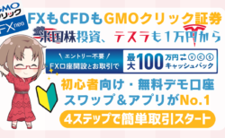 PR【1ドル＝155円突破】FXも外国株CFDもできるGMOクリック証券！テスラも1万円から投資可能