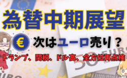 【為替中期展望】次に売られるのはユーロ確定？ドル高も限界なのでドル円は慎重に→11月26日