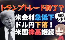 トランプトレード終了？ドル円は反落でも米国株高は継続！円買いのハードルは高め→11月28日