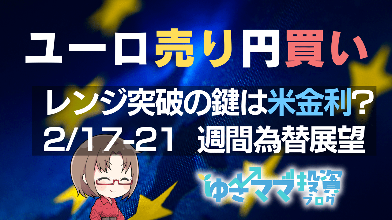 ドル円はレンジ相場が継続！ユーロを売って円を買う流れ-為替の現状と背景を解説→2月17日