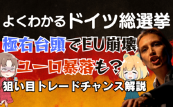 【2025年ドイツ総選挙】極右政党躍進ならEU崩壊、ユーロ大暴落？相場への影響とポイント解説