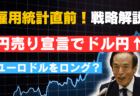 植田日銀総裁の“利上げしない宣言”でドル円急伸─雇用統計はユーロドル戦略で！/5月2日