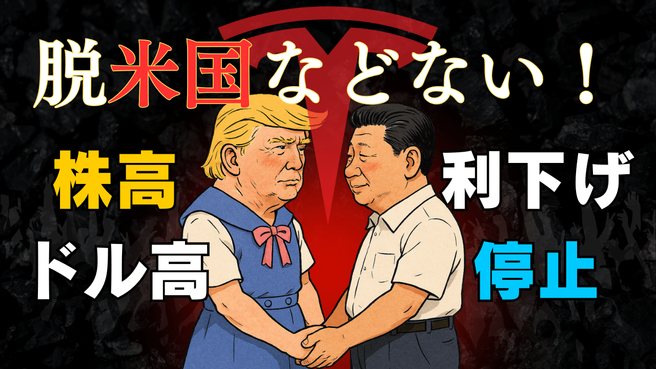【テスラ暴落】『脱米国』は幻想！ECB利下げ・米中会談後の市場動向と今後のFX・株戦略/6月6日