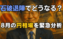 【2025年8月為替見通し】ドル円は151円、ユーロ円は過去最高値へ？石破退陣後のFX戦略と3つの焦点