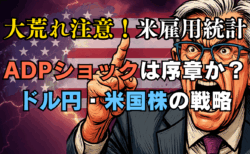 【今夜3日発表】米雇用統計、ADPショック後のドル円・米国株はどう動く？3つのシナリオで投資戦略を徹底解説