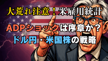 【今夜3日発表】米雇用統計、ADPショック後のドル円・米国株はどう動く？3つのシナリオで投資戦略を徹底解説