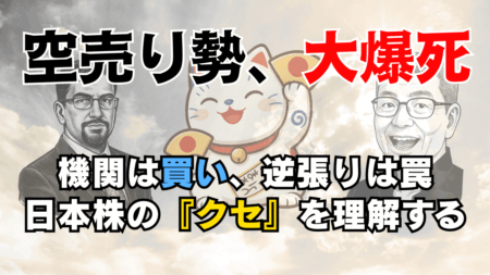 【空売り勢、退場】AI相場でダブルインバースが焼かれる理由【初心者ほどハマる罠】