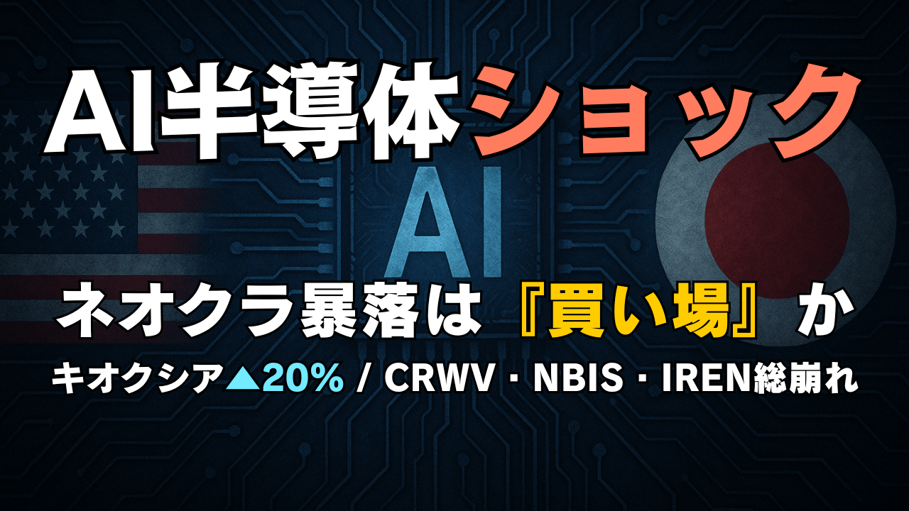 【11/13】ダウ最高値・ナスダック急落の裏で何が起きている？知らないと損するセクターローテーション