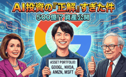 「資産500億の超富豪!?」安野貴博氏の『ガチ保有』米国株が公開→中身がAI投資の『正解』すぎた件/1月6日