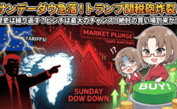 【緊急】サンデーダウ急落！トランプ「グリーンランド関税」で週明け暴落？ダークプール異変と「絶好の買い場」を解説/1月18日