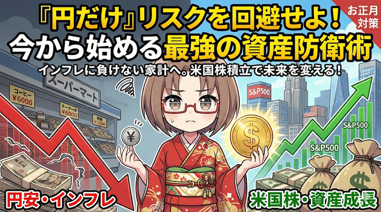 コーヒー1杯6,000円の絶望…「円だけ」リスクで資産が溶ける前にやるべきこと