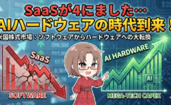 SaaSが4にました！Google27兆円投資で始まる「ソフト→ハード」大移動と、今年仕込むべき「AI勝ち組」4つのレイヤー/2月5日