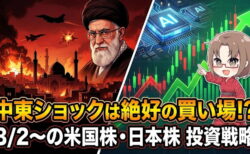 ハメネイ師暗殺でも「売るな」！週明け暴落はむしろ買い場である3つの理由【3月2日〜の週】