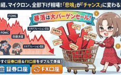 【3月19日】日経平均・ゴールド・ビットコインが同時急落…なぜ起きた？FOMC・日銀・マイクロン決算で読む次の買い場