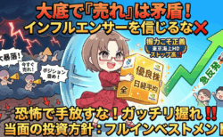 【当面の投資方針】『売れ』に騙されずフルインベストメント！日経平均急騰・東京海上HD連日スト高【3月25日】