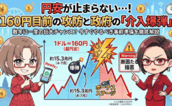 【投資講座】円安160円目前でどうなる？為替介入に備えるFX初心者向け戦略をわかりやすく解説