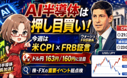 【7月14日米CPI】ドル円は163円突破か160円割れか―為替介入・ウォーシュFRB議長初証言と米国株の買い場を徹底解説