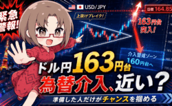 【為替介入はいつ？】ドル円165〜166円で急落か―往復1,600pipsを狙う「両面取り」完全戦略【永久保存版】