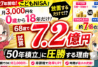 【2027年こどもNISA】月3,000円を0歳から18年だけ→68歳で7.2億円？「50年積立」に圧勝する理由【投資講座】